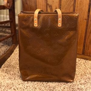 Louis Vuitton Caramel Vernis Tote circa 2001